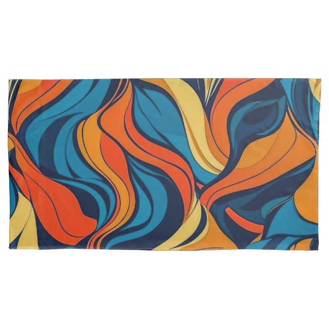 Abstrakt King Single Pillowcase Kissenbezug (Vorderseite)