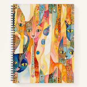Abstrakt Kitts-Notebook Notizbuch