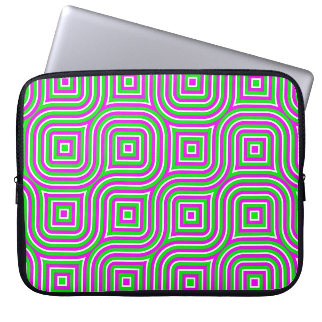 Abstrakt Laptopschutzhülle (Vorderseite)