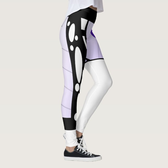 Abstrakt Leggings (Rechts)