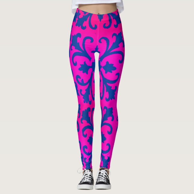 Abstrakt Leggings (Vorderseite)