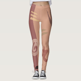 Abstrakt Leggings