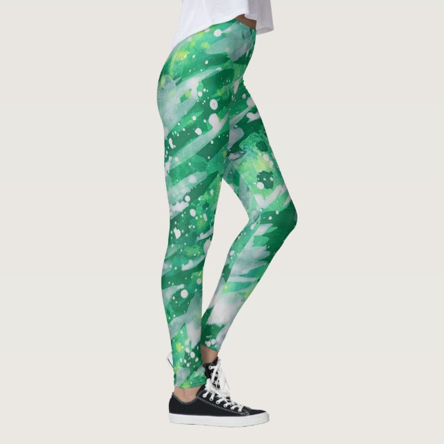 Abstrakt Leggings (Rechts)