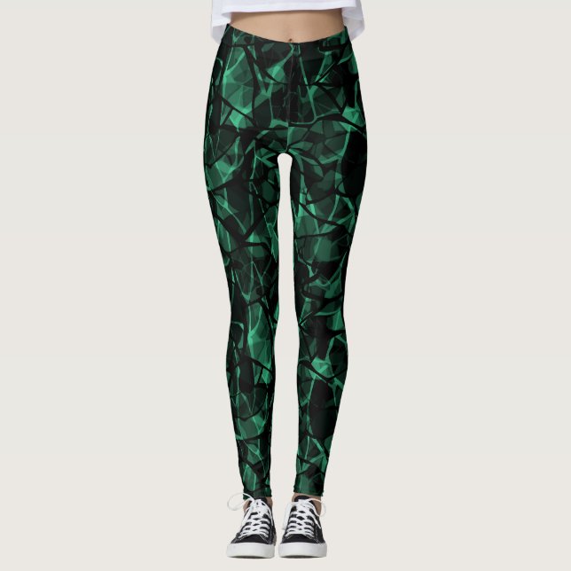 abstrakt leggings (Vorderseite)