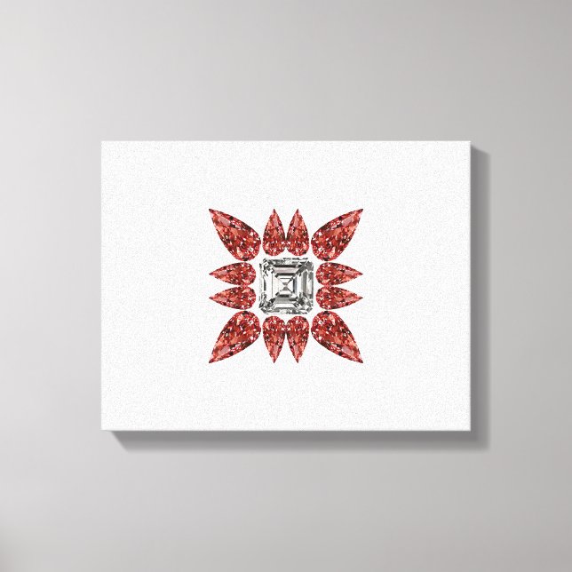 Abstrakt Leinwanddruck (Vorderseite)