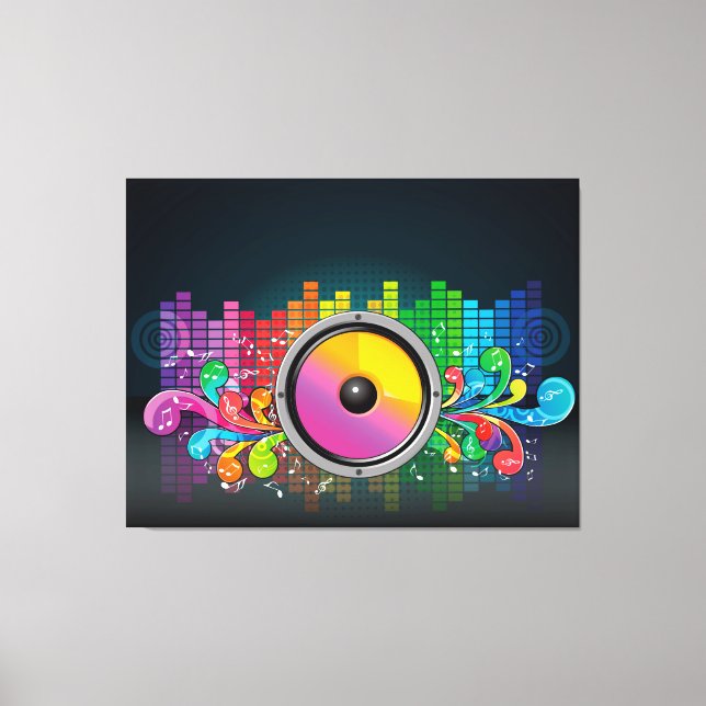 Abstrakt Leinwanddruck (Vorderseite)