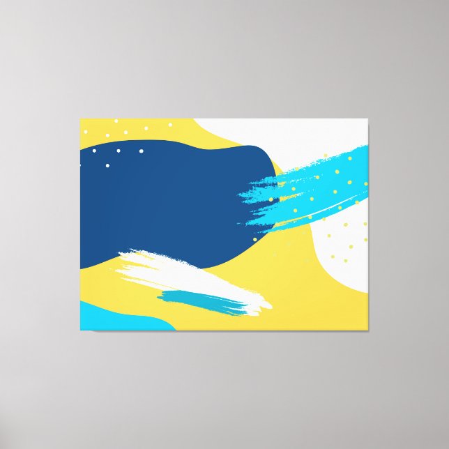 Abstrakt Leinwanddruck (Vorderseite)