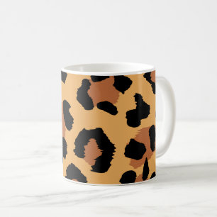 Abstrakt Leopard Fur Kaffeetasse