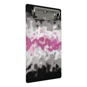Abstrakt Librafeminine Pride-Flagge Mini Klemmbrett