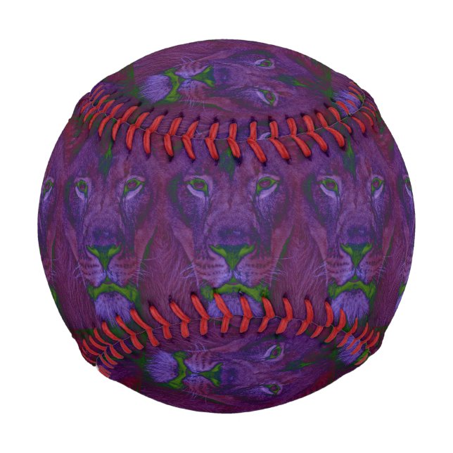 Abstrakt Lion Baseball (Rückseite)