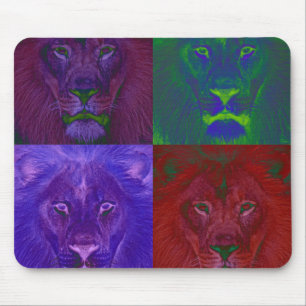 Abstrakt Lions Mousepad