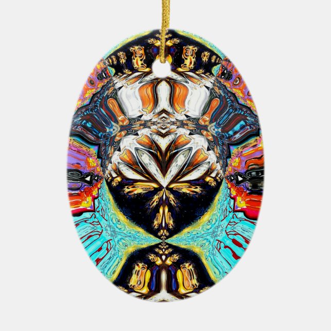 Abstrakt Lotus Ornament (Vorne)