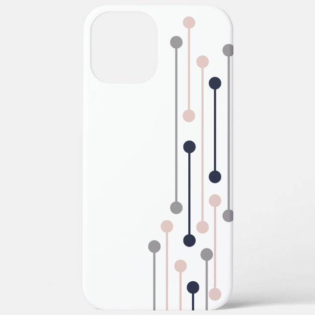 Abstrakt Luxury Geometric Modedesign Case-Mate iPhone Hülle (Rückseite)