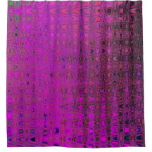 Abstrakt Magenta Retro Boomerang Waves
