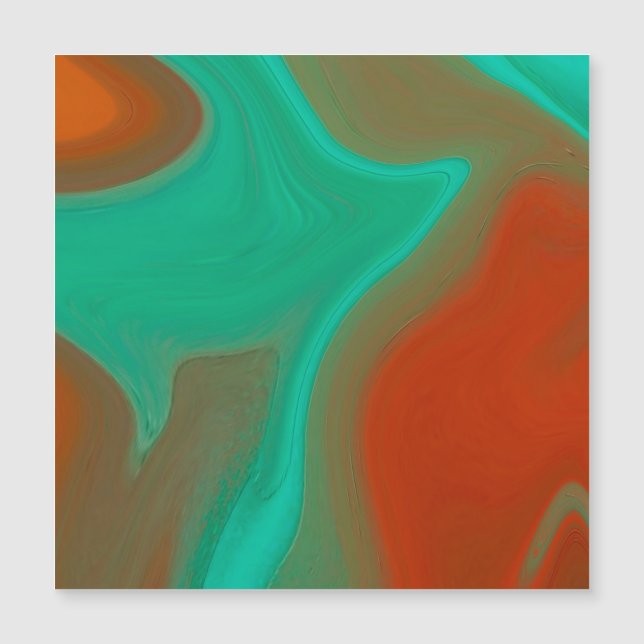 abstrakt magnetkarte (Vorderseite)
