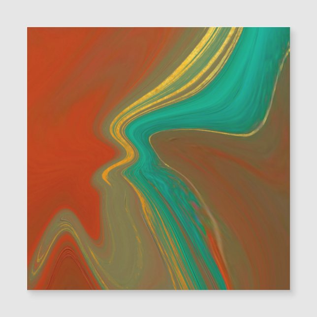 abstrakt magnetkarte (Vorderseite)