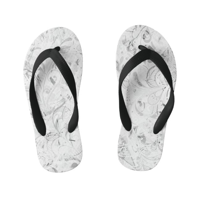 Abstrakt Mandala 4 Kinderbadesandalen (Fußbett)