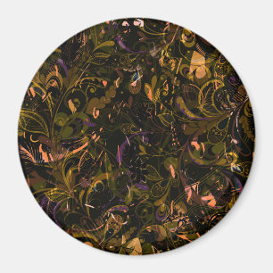 Abstrakt Mandala 5 Magnet