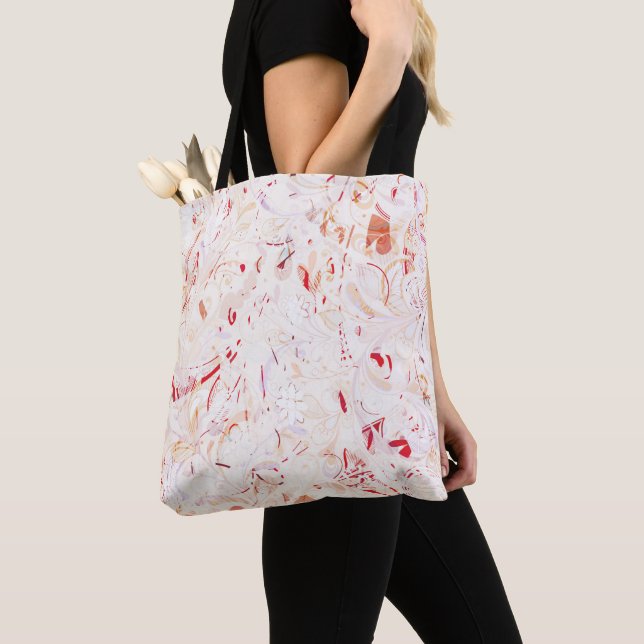 Abstrakt Mandala 7 Tasche (Von Nahem)