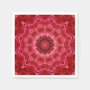 Abstrakt , mandala , Kaleidoskop Serviette