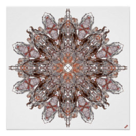 Abstrakt Mandala Poster Nr. 3