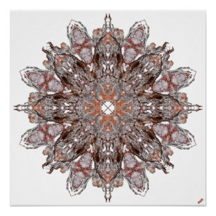 Abstrakt Mandala Poster Nr. 3