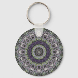 Abstrakt Mandala Schlüsselanhänger