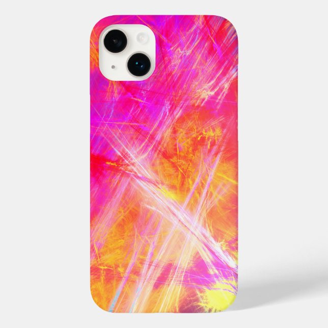 Abstrakt mehrfarbig Case-Mate iPhone 14 plus hülle (Rückseite)