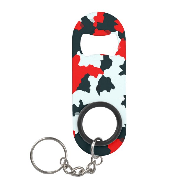 Abstrakt Mini Flaschenöffner (Vorderseite)