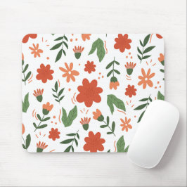 Abstrakt-modern-floral Mousepad