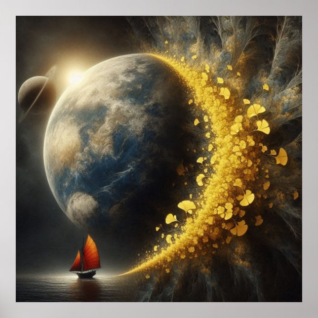 Abstrakt, modern, Poster, Art Poster (Vorne)