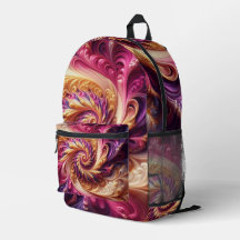 Abstrakt, modern, rosa, goldfarben und Lila