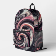 Abstrakt modern, rosa, schwarz und weiß