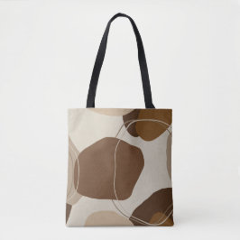 Abstrakt Modern Terracotta - Formen Tasche