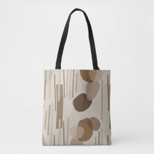 Abstrakt Modern Terracotta - Formen Tasche