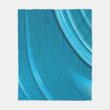 Abstrakt Moderner Aquamariner Blauer Swirl