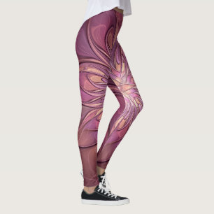 Abstrakt Modernes Fraktal Florenz Kunst, Dichtung  Leggings