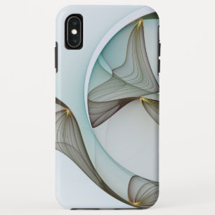 Abstrakt Modernes Türkis Braun Gold Elegante Case-Mate iPhone Hülle