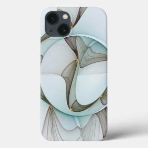 Abstrakt Modernes Türkis Braun Gold Elegante Case-Mate iPhone Hülle