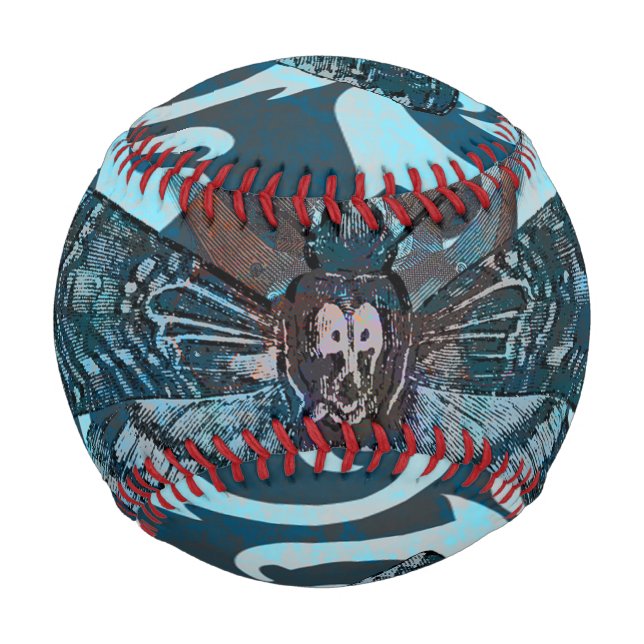 Abstrakt Moth Baseball (Rückseite)