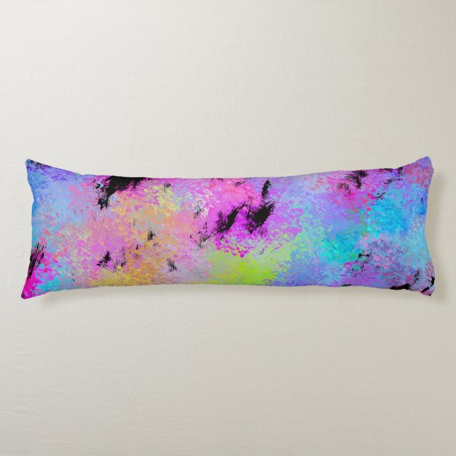 Abstrakt mottles Multicolor Seitenschläferkissen (Vorderseite)