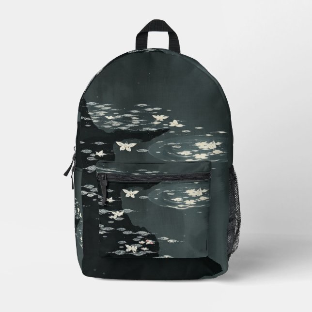 Abstrakt nahtlos bedruckter rucksack (Vorderseite)