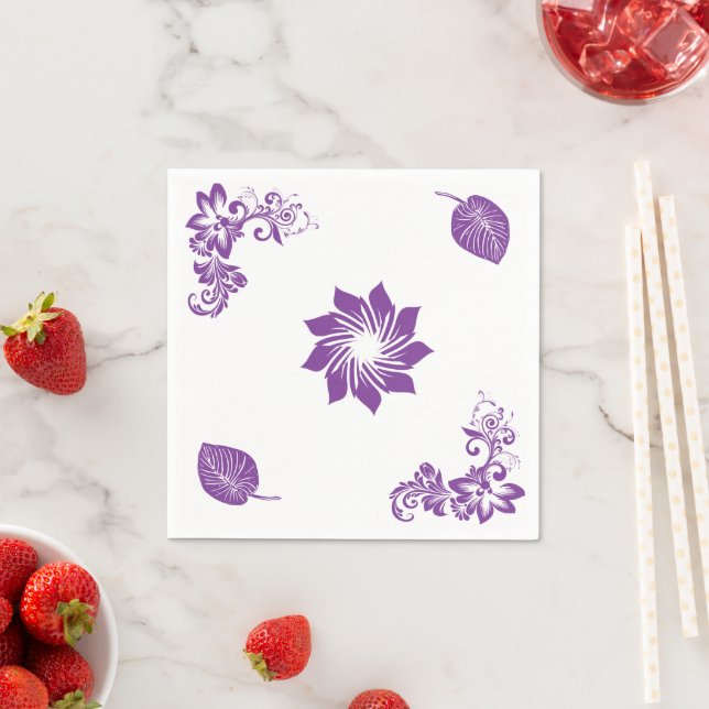 Abstrakt Napkins Serviette (Beispiel)