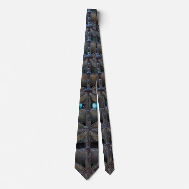Abstrakt Neck Tie Krawatte (Vorderseite)
