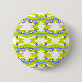 Abstrakt Noahs Ark Green Lila Blue Button