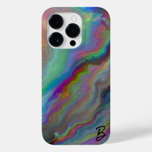 Abstrakt Opal Agate Personalisiert Phone Case