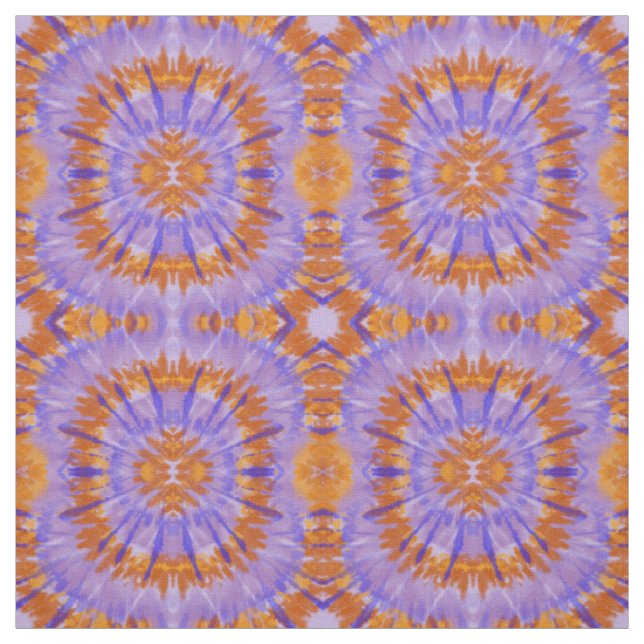 Abstrakt orange und blau stoff (Muster)