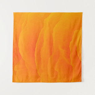 Abstrakt orangefarbener Hintergrund Wandteppich