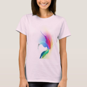 Abstrakt Paint Spritzer Butterfly T-Shirt
