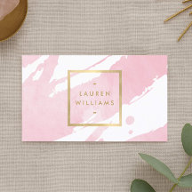 Abstrakt Pastellrosa Pinselstriche